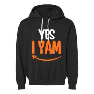 Shes My Sweet Potato Yes I Yam Matching Couple Thanksgiving Meaningful Gift Garment-Dyed Fleece Hoodie