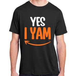 Shes My Sweet Potato Yes I Yam Matching Couple Thanksgiving Meaningful Gift Adult ChromaSoft Performance T-Shirt