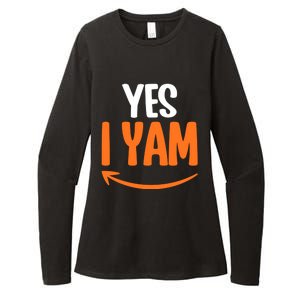 Shes My Sweet Potato Yes I Yam Matching Couple Thanksgiving Meaningful Gift Womens CVC Long Sleeve Shirt