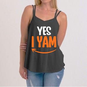 Shes My Sweet Potato Yes I Yam Matching Couple Thanksgiving Meaningful Gift Women's Strappy Tank