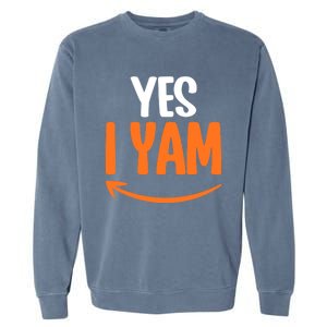 Shes My Sweet Potato Yes I Yam Matching Couple Thanksgiving Meaningful Gift Garment-Dyed Sweatshirt