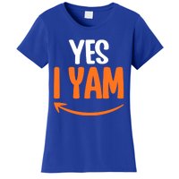 Shes My Sweet Potato Yes I Yam Matching Couple Thanksgiving Meaningful Gift Women's T-Shirt