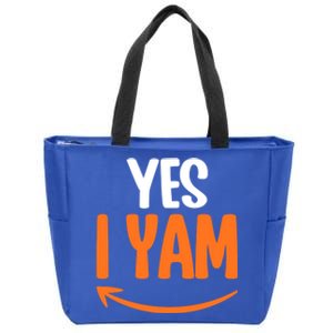 Shes My Sweet Potato Yes I Yam Matching Couple Thanksgiving Meaningful Gift Zip Tote Bag