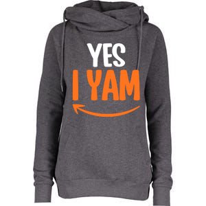 Shes My Sweet Potato Yes I Yam Matching Couple Thanksgiving Meaningful Gift Womens Funnel Neck Pullover Hood