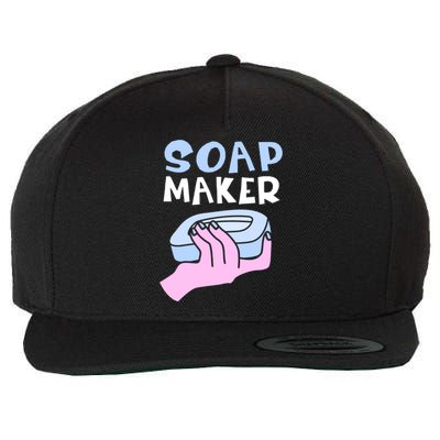 Soap Making Soap Maker Funny Gift Wool Snapback Cap