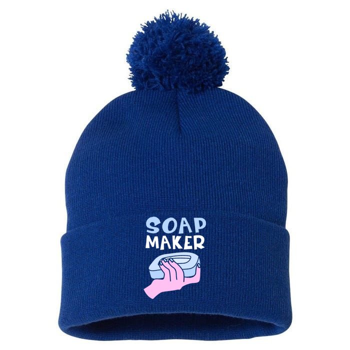 Soap Making Soap Maker Funny Gift Pom Pom 12in Knit Beanie