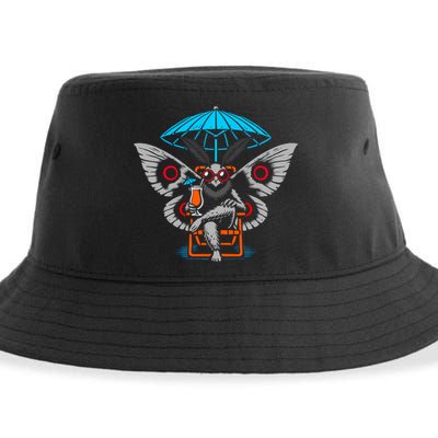 Summer Moth Sustainable Bucket Hat