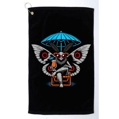 Summer Moth Golf Towel