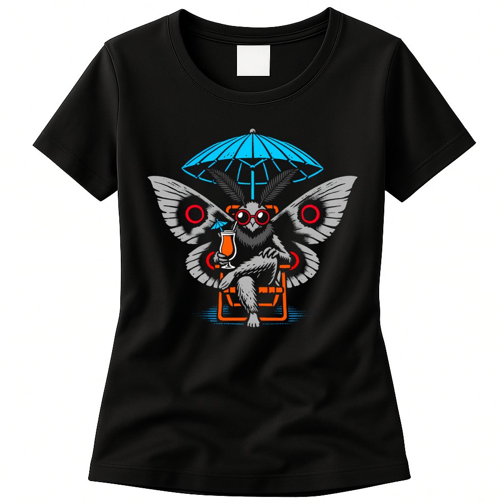 Summer Moth Womens T-Shirt