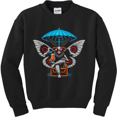 Summer Moth Kids Sweatshirt