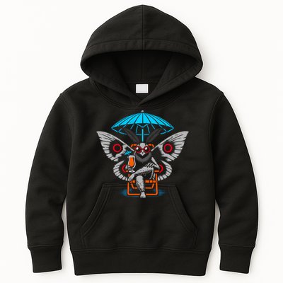 Summer Moth Kids Hoodie