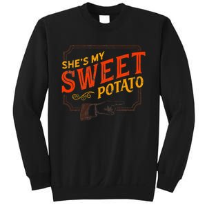 She's My Sweet Potato You Bet I Yam Couple's Thanksgiving Sweatshirt