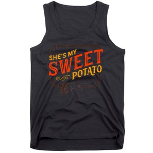 She's My Sweet Potato You Bet I Yam Couple's Thanksgiving Tank Top