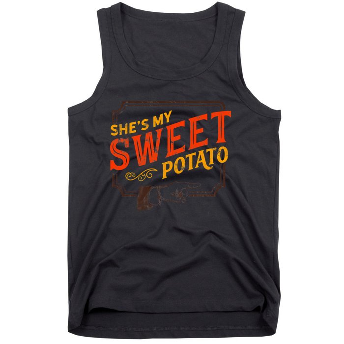 She's My Sweet Potato You Bet I Yam Couple's Thanksgiving Tank Top