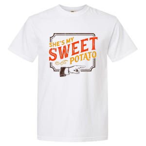 She's My Sweet Potato You Bet I Yam Couple's Thanksgiving Garment-Dyed Heavyweight T-Shirt