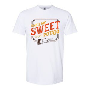 She's My Sweet Potato You Bet I Yam Couple's Thanksgiving Softstyle CVC T-Shirt