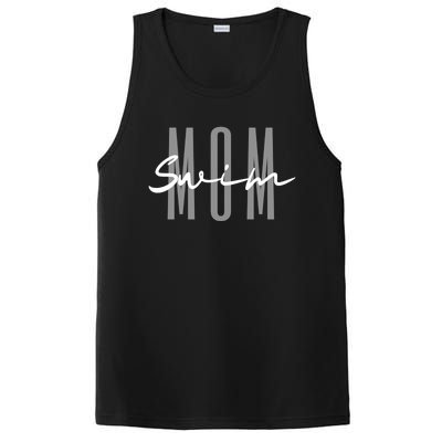 Swim Mom Swim Mama Swim Team Swimmers Mother Great Gift PosiCharge Competitor Tank