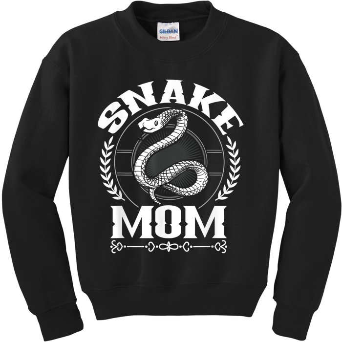 Snake Mom Snake Owner Women Gift Kids Sweatshirt