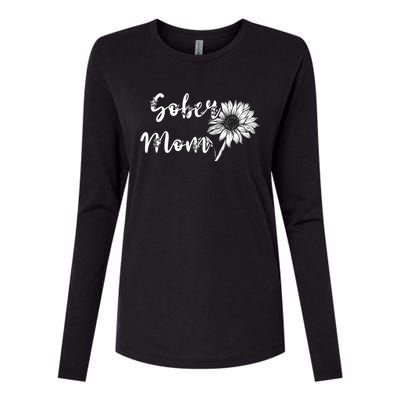 Sober Mom Sobriety Sunflower Alcoholic Abstinence Mother Gift Womens Cotton Relaxed Long Sleeve T-Shirt