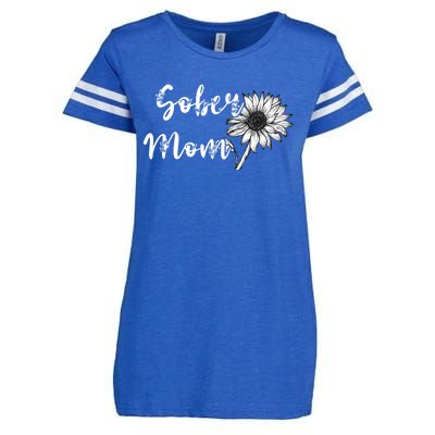 Sober Mom Sobriety Sunflower Alcoholic Abstinence Mother Gift Enza Ladies Jersey Football T-Shirt