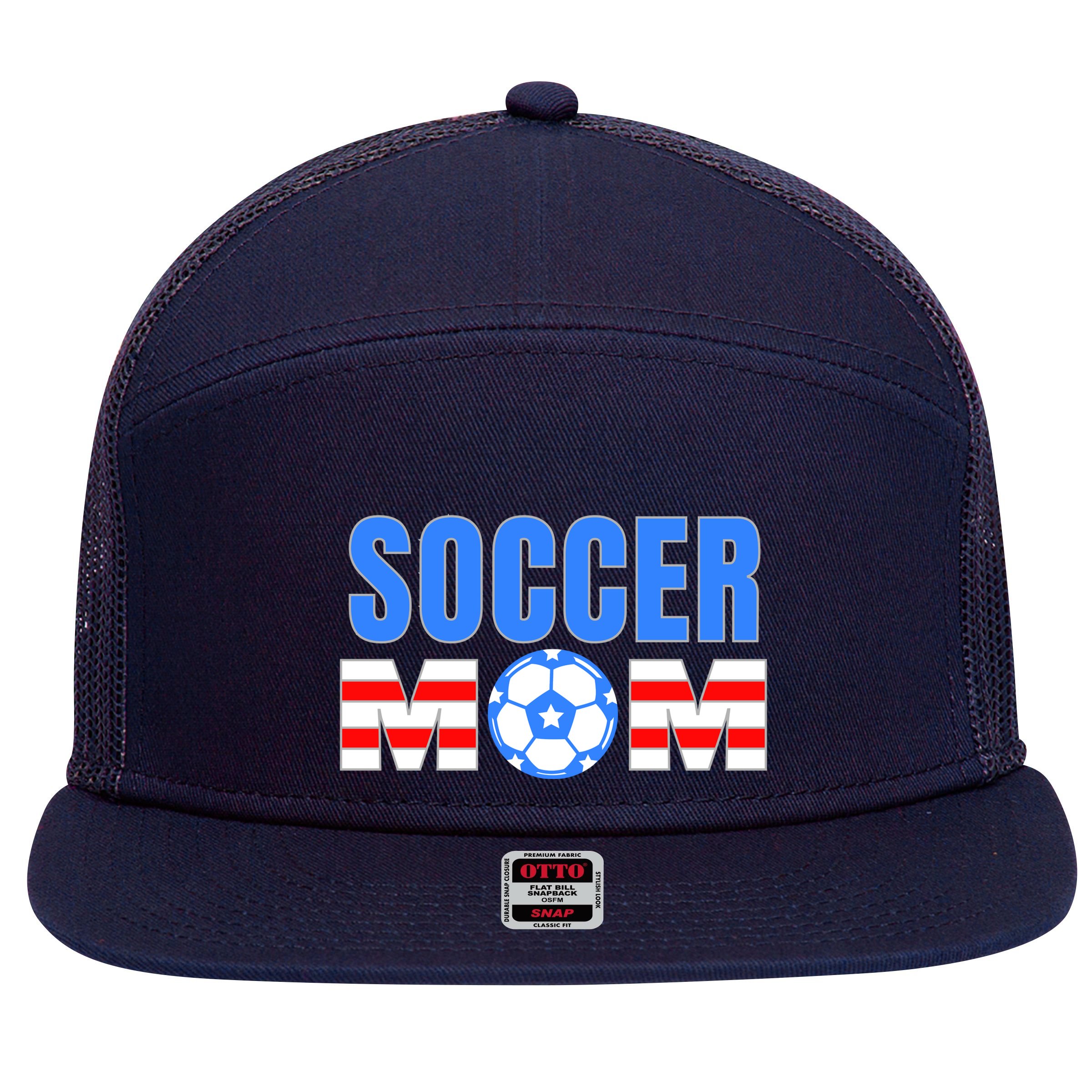 Soccer Mom 7 Panel Mesh Trucker Snapback Hat