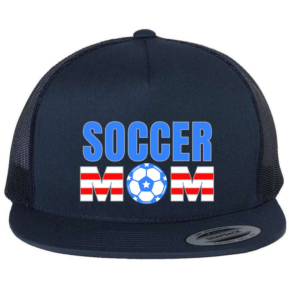 Soccer Mom Flat Bill Trucker Hat