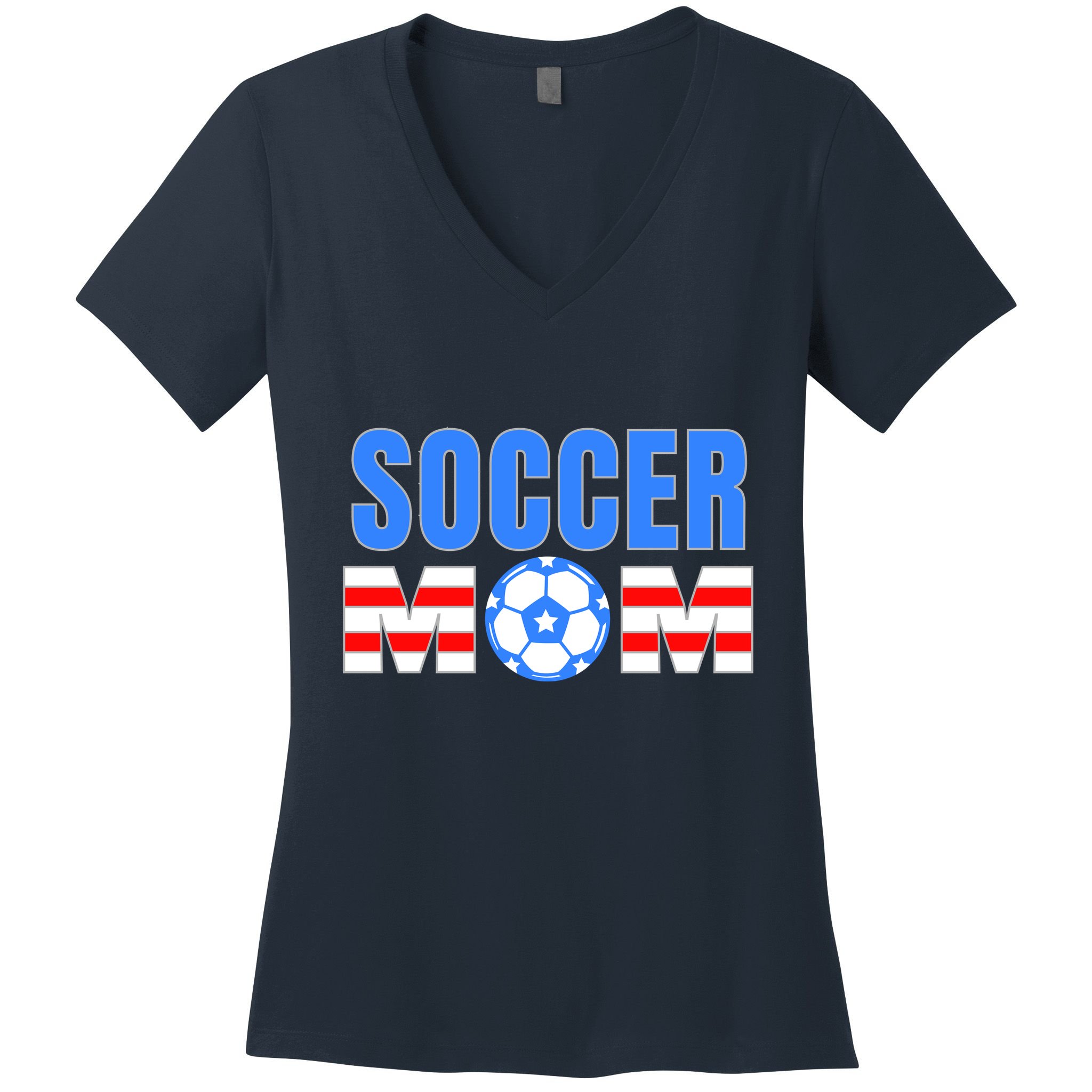 Soccer Mom Women's V-Neck T-Shirt