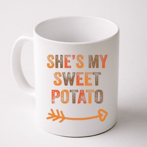 SheS My Sweet Potato Thanksgiving Matching Couples Coffee Mug