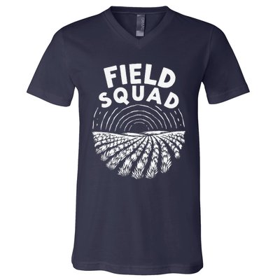 Soil Management Squad Plant Cultivation Crop Farmer V-Neck T-Shirt