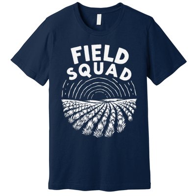 Soil Management Squad Plant Cultivation Crop Farmer Premium T-Shirt