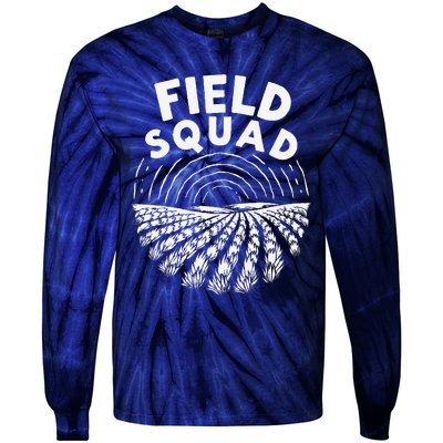 Soil Management Squad Plant Cultivation Crop Farmer Tie-Dye Long Sleeve Shirt