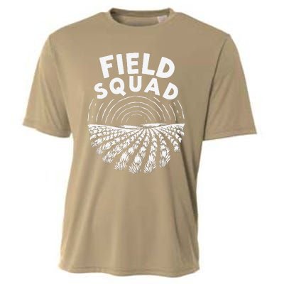 Soil Management Squad Plant Cultivation Crop Farmer Cooling Performance Crew T-Shirt