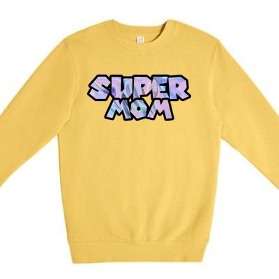 Super Mom Premium Crewneck Sweatshirt