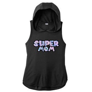 Super Mom Ladies PosiCharge Tri-Blend Wicking Draft Hoodie Tank