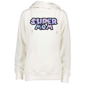 Super Mom Womens Funnel Neck Pullover Hood