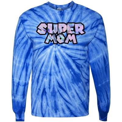 Super Mom Tie-Dye Long Sleeve Shirt