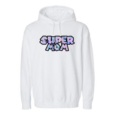 Super Mom Garment-Dyed Fleece Hoodie