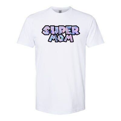 Super Mom Softstyle CVC T-Shirt