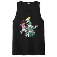 Sorta Merry Sorta Scary Christmas Christmas Skeleton PosiCharge Competitor Tank