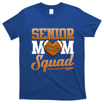 Senior Mom Squad American Football Rugby Gift T-Shirt