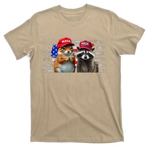 Social Media Star Peanut The Squirrel & Fred The Raccoon T-Shirt