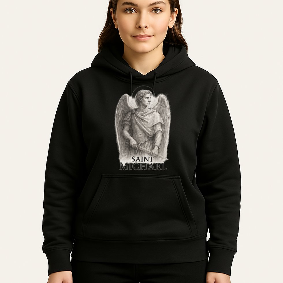 Saint Michael Sketch Hoodie