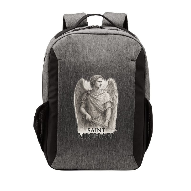 Saint Michael Sketch Vector Backpack