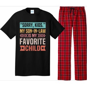 Sorry My Son In Law Is My Favorite Child Mothers Day Pajama Set