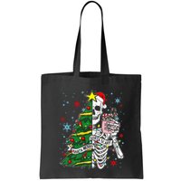 Sorta Merry Sorta Scary Skeleton Xmas Tree Christmas Funny  Bag