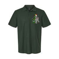 Sorta Merry Sorta Scary Skeleton Xmas Tree Christmas Funny  Softstyle Adult Sport Polo