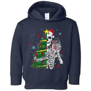 Sorta Merry Sorta Scary Skeleton Xmas Tree Christmas Funny  Toddler Hoodie