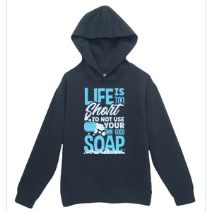 Soap Making Soap Maker Funny Quote Gift Urban Pullover Hoodie