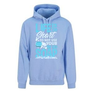 Soap Making Soap Maker Funny Quote Gift Unisex Surf Hoodie