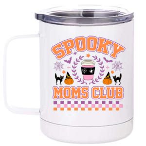 Spooky Mama Social Club 12 oz Stainless Steel Tumbler Cup